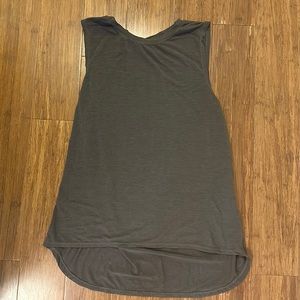 DYI Olive workout tank - XS